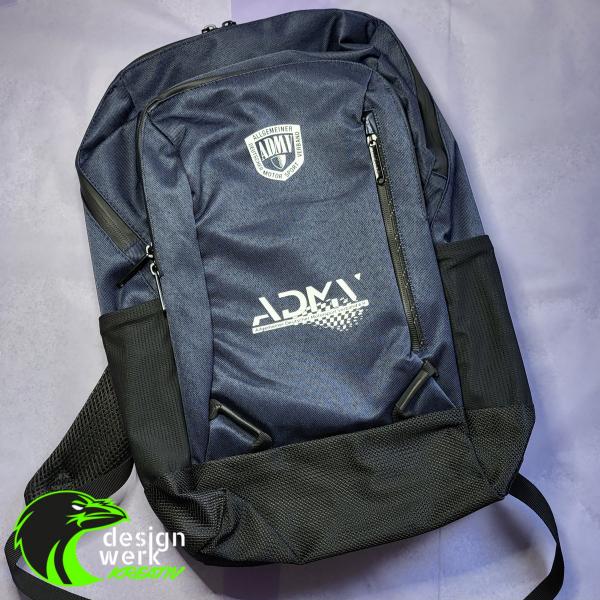 Siebdrucktransfer auf Rucksack