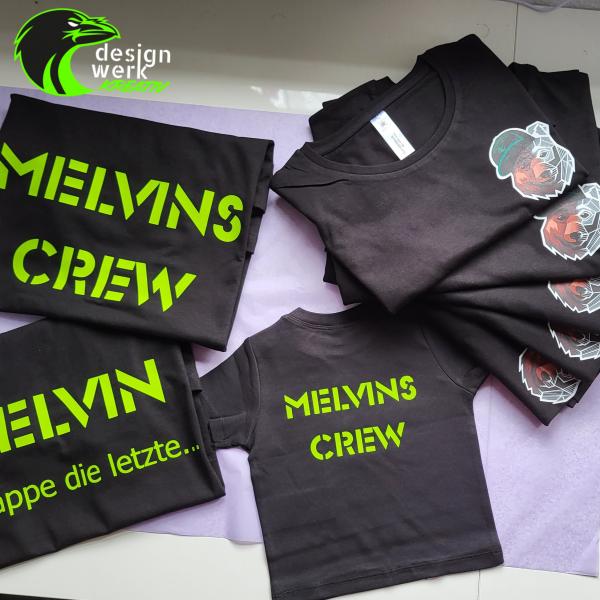 Flexfolie T-Shirts Junggesellenabschied